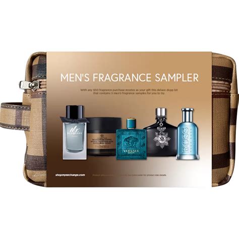 men's cologne sample gift set.